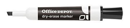  Low-Odor Dry-Erase Marker, Chisel Point (black)