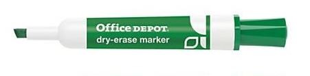  Low-Odor Dry-Erase Marker, Chisel Point (green) (Based on quantity of 1, not a whole box)