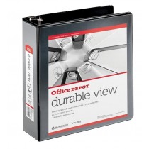 Durable View Round-Ring Binder, 3" Rings (Based on quantity of 1)