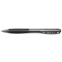 BIC® BU3 Grip Retractable Ballpoint Pens, Black Ink (Based on quantity of 1, not a whole box)