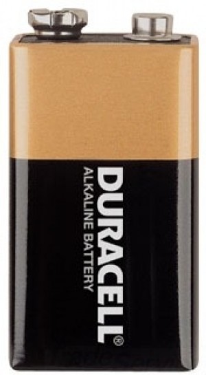 Duracell 9 Volt Battery (BASED ON QUANTITY OF 1)