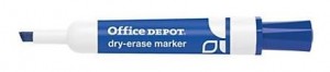  Low-Odor Dry-Erase Marker, Chisel Point (blue) (Based on quantity of 1, not a whole box)