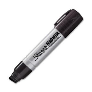Sharpie Magnum Permanent Marker, Black (Based on quantity of 1, not a whole box)